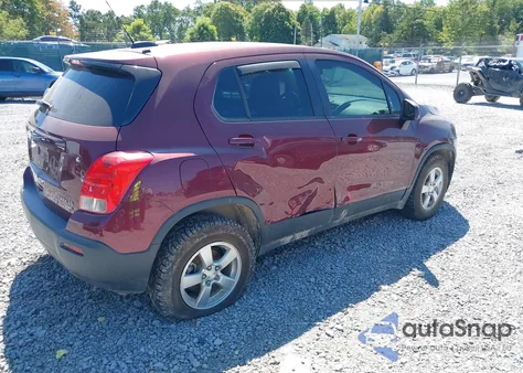 2016 Chevrolet Trax 1Ls z USA, uszkodzony, nr VIN 3GNCJNSBXGL127011